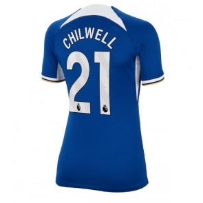Chelsea Ben Chilwell #21 Hemmatröja Kvinnor 2023-24 Kortärmad